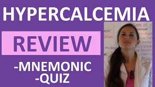 Fluid amp Electrolytes Nursing Students Hypercalcemia Made Easy NCLEX Review [upl. by Einobe204]