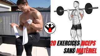 20 Exercices biceps sans matériel [upl. by Noma]