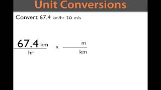 How to convert Kmhr to ms [upl. by Anyel347]