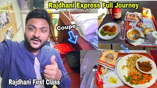 Rajdhani Express First Class Coupe Food Review  Howrah to New Delhi  Indian Railways  Irctc Food [upl. by Proctor]