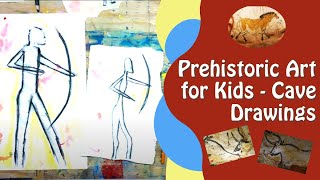 Prehistoric Art for Kids  Cave Drawings [upl. by Nivre]