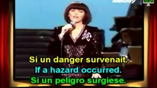 Mireille Mathieu Une Femme amoureuse French amp English Lyrics Paroles [upl. by Assital509]