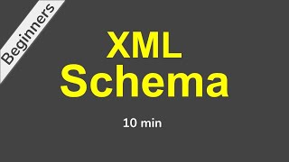 XML Schema XSD Beginner Tutorial with Demo [upl. by Amees727]