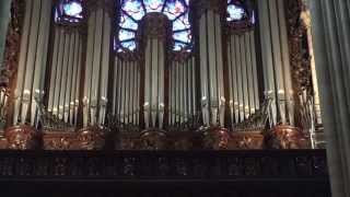 Le grand orgue de Notre Dame de Paris  4  Concert inaugural [upl. by Brawner]