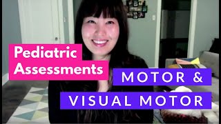 Pediatric Assessments Motor amp Visual MotorPerceptual  OT MIRI [upl. by Gradeigh]