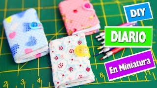 📑 DIY  Diario en Miniatura [upl. by Assirk]