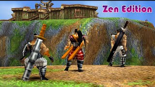 Zen Edition Battle Realms Walkthrough Kenjis Journey Dragon Timestamps and Full HD [upl. by Hahsi490]