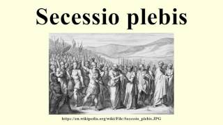 Secessio plebis [upl. by Prebo]