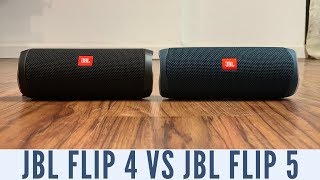 JBL Flip 5 vs JBL Flip 4 [upl. by Leummas304]