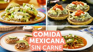 Comida mexicana sin carne  Kiwilimón [upl. by Mendive]