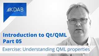 Introduction to Qt  QML Part 05  Exercise Understanding QML properties [upl. by Eisned]