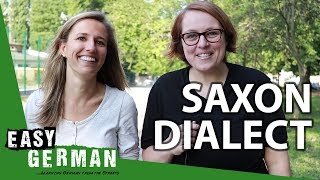 Saxon Dialect vs Standard German with Anja from Learn German with Anja [upl. by Farant667]