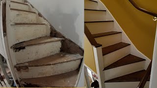 Renovating a 160 year old staircase [upl. by Joshuah317]