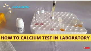 How To Calcium Test In Laboratory oCPC Method [upl. by Ahsiym]