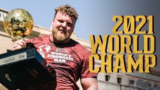 2021 SBD Worlds Strongest Man Winner  Tom Stoltman [upl. by Ingles339]