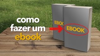 Como Fazer um Ebook  Passo a Passo  Template Gratuito [upl. by Monson495]