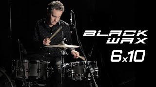 Snare Drum Demo PDP Maple  Black Wax 6x10 [upl. by Annaer]