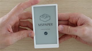 The M5 Paper A TabletStyle Development Board With An Eink Touch Display [upl. by Clabo]