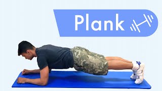 How to do the perfect PLANK technique and common mistakes [upl. by Leuas]