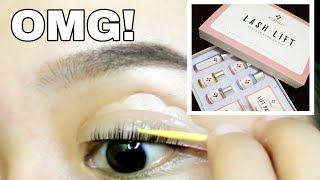 ICONSIGN LASH LIFT UPGRADED VERSION  DIY Lash Lift Tutorial [upl. by Emeline177]