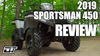 Full Review of the 2019 Polaris Sportsman 450 Utility Edition [upl. by Adnara673]