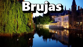 Brujas Bélgica  La ciudad medieval más bella del mundo  Brugge Belgium [upl. by Htiaf410]