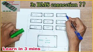 Bms connection  lithium ion battery calculations [upl. by Yrocal]