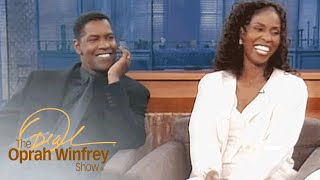 How Denzel Washingtons Wife Knew They Were Meant to Be  The Oprah Winfrey Show  OWN [upl. by Aihtenak]