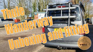 Thule Wanderway Unboxing and Fitting  VW T6  California [upl. by Bergerac]