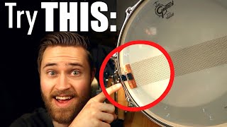 Why Does My Snare Drum Sound Cheap THE BIG FIX [upl. by Ahserak737]