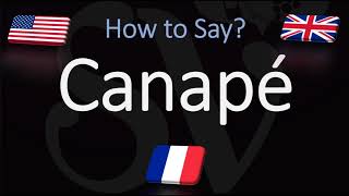 How to Pronounce Canapé CORRECTLY [upl. by Ssyla545]