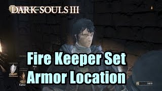 How To get Fire Keeper Set Armor in Dark Souls 3 [upl. by Siraj]