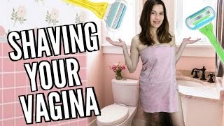 SHAVING YOUR VAGINA  TOP 3 TIPS  HACKS [upl. by Purity]