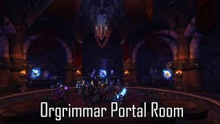 Orgrimmar Portal Room  Patch 815 [upl. by Nnylav]