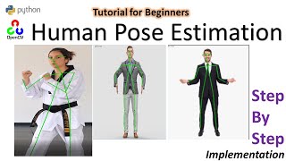 Human Pose Estimation using opencv  python  OpenPose  stepwise implementation for beginners [upl. by Edette]