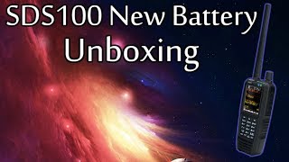 Uniden SDS100 New Battery Unboxing [upl. by Sandye354]