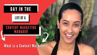 Day in the Life of a Content Marketing Manager [upl. by Irek]