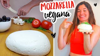 Queso mozzarella vegano SIN ACEITE [upl. by Charlotte142]