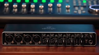 UPHORIA UMC404HD Audio Interface Overview [upl. by Ecinnaj]