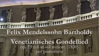 Mendelssohn Gondola Song op 19 no 6 [upl. by Atteyek]