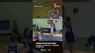 Jugada de alta velocidad de la Minicopa Tarragona  Minicopa Endesa Tarragona 2024 [upl. by Kinsler]