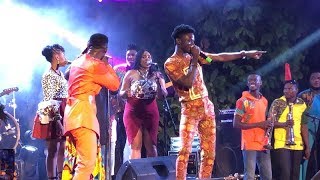 Kuami Eugene amp Okyeame Kwame Perform Together at quotMADE IN GHANAquot Album Launch [upl. by Thaddus]