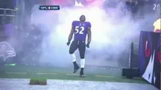 Baltimore Ravens Linebacker Ray Lewis Last Dance On Home Turf [upl. by Oile]