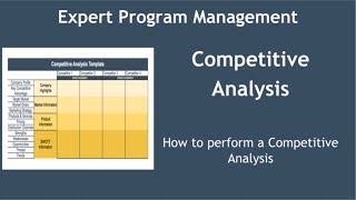 How to Conduct a Competitive Analysis [upl. by Enomar]