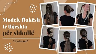 MODELE FLOKESH TE THJESHTA PER SHKOLLE  DANJAS CHANNEL [upl. by Lime]