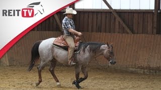 Westernreiten  Spin Sliding Stop und Rollback [upl. by Colene268]