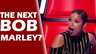 TOP 5 REGGAE COVERS ON THE VOICE  BEST AUDITIONS [upl. by Noman]