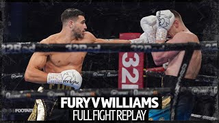 Full fight Tommy Fury v Scott Williams [upl. by Leeann]