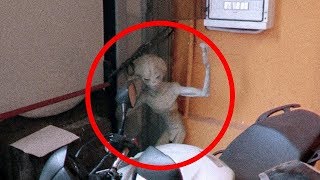 5 Extraterrestrials Caught on Tape  Best Alien Videos [upl. by Enilesor]