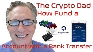 How to Fund your Cryptocom Account with a Bank Transfer [upl. by Stander]